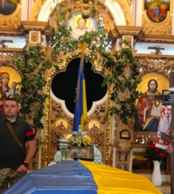 У Полтаві попрощалися із Віталієм Дубовим, який загинув на Донеччині