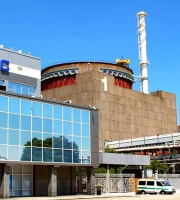 На місці Каховського водосховища біля Запорізької АЕС горить очерет