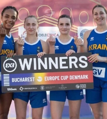 Жіноча збірна України з баскетболу 3х3 завоювала путівку на чемпіонат Європи
