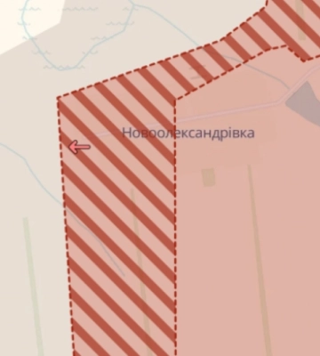 РФ зайняла Новоолександрівку і рухається до Дніпропетровщини — DeepState