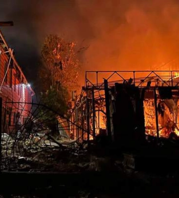 Россия била по Полтавщине: есть разрушения и обесточивание, пострадали люди