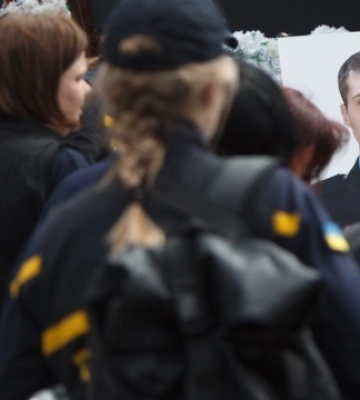 У Києві попрощалися з трьома рятувальниками, які загинули через російську атаку 6 червня