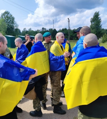 З російського полону повернули тяжкохворих та поранених воїнів