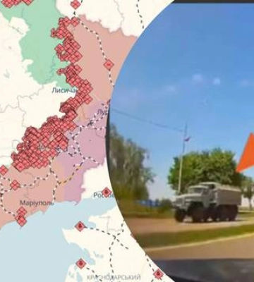 Це незвично, – Андрющенко про напрям перекидання техніки росіян з Донецька