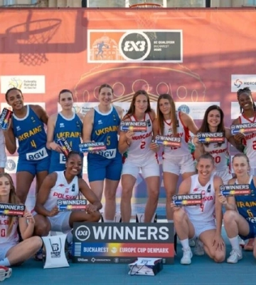Жіноча збірна України з баскетболу 3х3 завоювала путівку на чемпіонат Європи