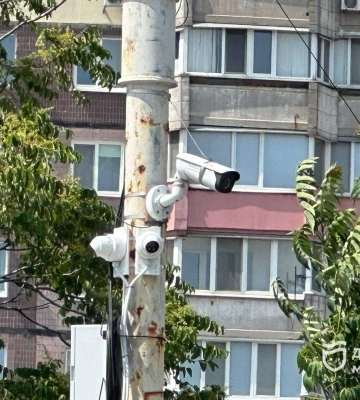 На Аллее Героев в Новокодакском районе Днепра устанавливают камеры видеонаблюдения
