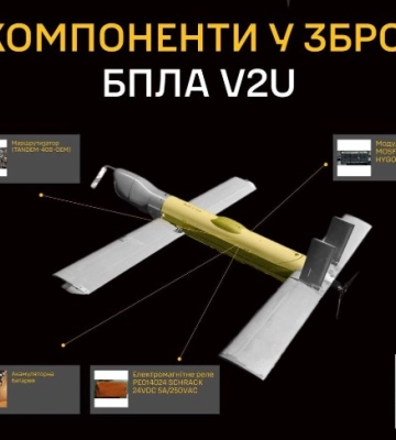 росія атакує Сумщину ударним БПЛА V2U зі штучним інтелектом
