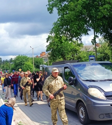 У Ковелі попрощалися із захисником Романом Набієвим