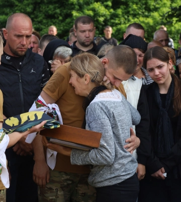 У Ковелі попрощалися із захисником Романом Набієвим