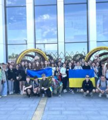 За сприяння народного депутата України Сергія Нагорняка  45 дітей з Черкащини поїхали на оздоровлення в Казахстан