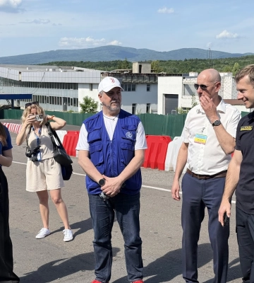 На Закарпатську митницю із робочим візитом прибули представники Єврокомісії