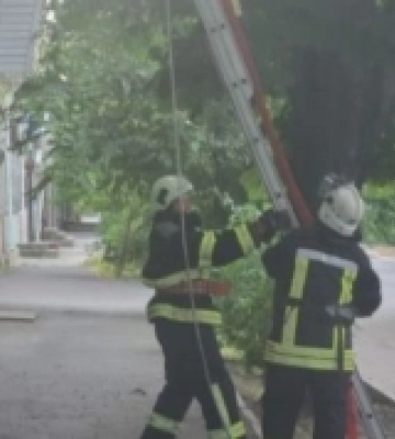 В Ізмаїлі при пожежі у п’ятиповерхівці врятовано господарку квартири