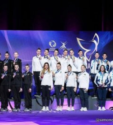 Миколаївська гімнастка Валерія Перемета - срібна призерка чемпіонату Європи-2025