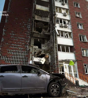 У ніч на 10 червня росія атакувала 322 повітряними цілями: ЗСУ знешкодили 284