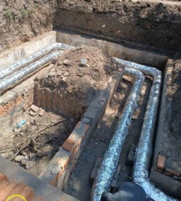 У Миколаєві модернізують тепломережі по вул. 1 Слобідська