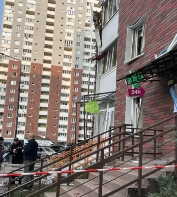 Ночью россияне били по Киеву дронами со шрапнелью — Воздушные силы