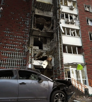 В Киеве в результате ночной атаки РФ был поврежден Софийский собор
