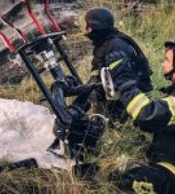 Рятувальники ліквідували пожежу після обстрілу Борисполя