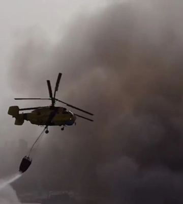 У Києві до ліквідації наслідків нічної атаки долучили авіацію ГУР