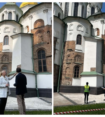 Пострадала София Киевская: в Минкульте рассказали о последствиях ночной атаки РФ