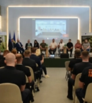 У Луцьку стартували два міжнародні проєкти за участі рятувальників Волині