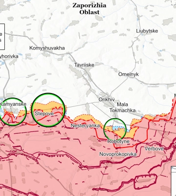 Загалом упродовж доби окупанти завдали 689 ударів по 12 населених пунктах Запорізької області