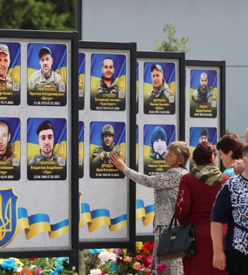 У Миколаївці відкрили Алею пам’яті