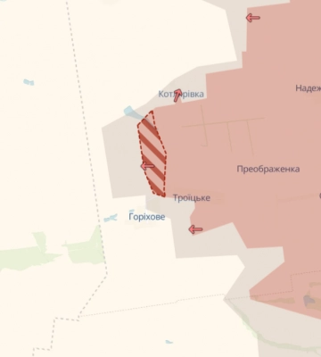 РФ осталось полкилометра до границы Днепропетровской области