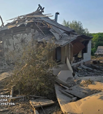 Росіяни за одну ніч розбили 80 будинків у місті на Харківщині