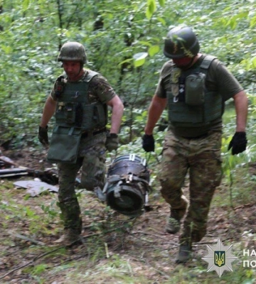 Два "шахеди" виявили у лісі на околицях Києва. ФОТОрепортаж