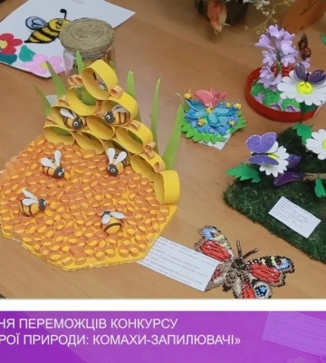 Нагородження переможців конкурсу «Маленькі герої природи: комахи-запилювачі»