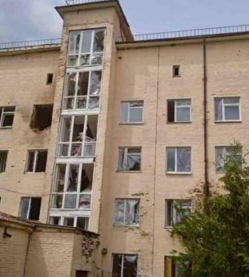 Росіяни дроном атакували лікарню у Семенівці, що на прикордонні Чернігівщини