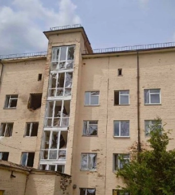 Росіяни вп&#039;яте атакували лікарню на Чернігівщині