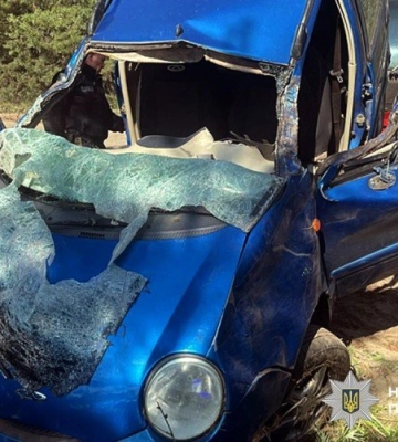 Двоє людей госпіталізовано після ДТП на Полтавщині