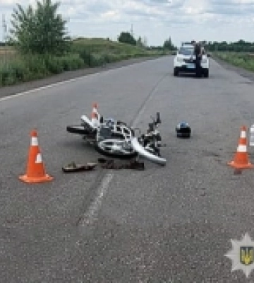 На Миргородщині у ДТП травмувався мотоцикліст На Миргородщині у ДТП травмувався мотоцикліст