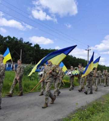 На Волині провели в останню дорогу полеглого воїна Вадима Ніколайчука 