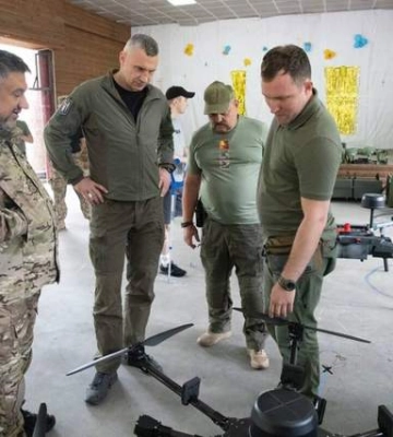 Батальон &quot;Свобода&quot; НГУ получил от громады Киева еще почти 2500 дронов, вездеходы и РЭБы, - Виталий Кличко