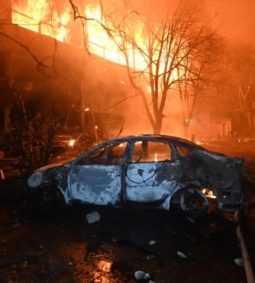 У Харкові – 11 влучань «Шахедів», 12 людей постраждали, серед них діти – влада