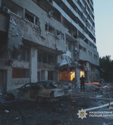 Нічна атака на Харків: щонайменше двоє постраждалих