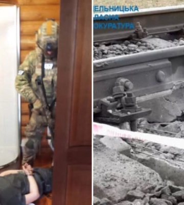 В Хмельницкой области будут судить двух мужчин, которые подорвали железнодорожные пути