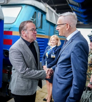 Міністр оборони Німеччини Борис Пісторіус прибув до Києва