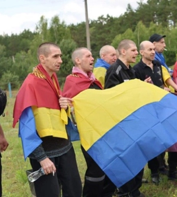 Украина вернула из плена новую группу военных