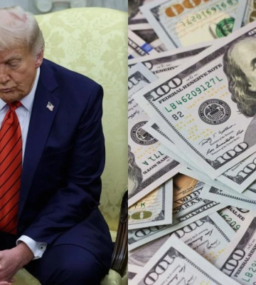 Долар впав до трирічного мінімуму через тарифні погрози Трампа, - FT