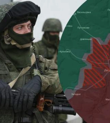 Продвижение России на правом берегу реки Оскол: в DeepState рассказали о ситуации на Харьковщине