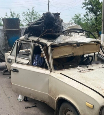 Росіяни вдарили дронами по автобусу і цивільному авто на Донеччині - двоє загиблих, четверо поранених