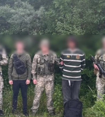 Прикордонники втретє затримали чоловіка, який намагався втекти з України