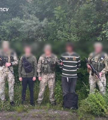 Прикордонники втретє затримали чоловіка, який намагався втекти з України