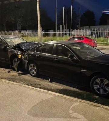У Луцьку водій протаранив чотири припаркованих авто