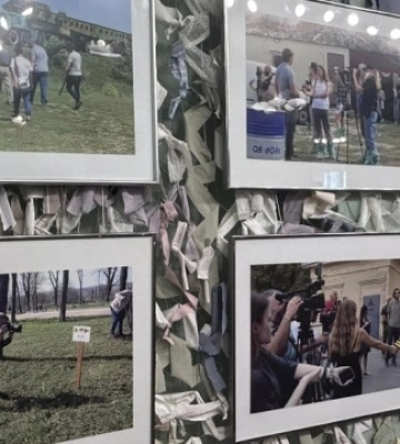 У Кропивницькому представили фотовиставку про журналістів, у тому числі військових