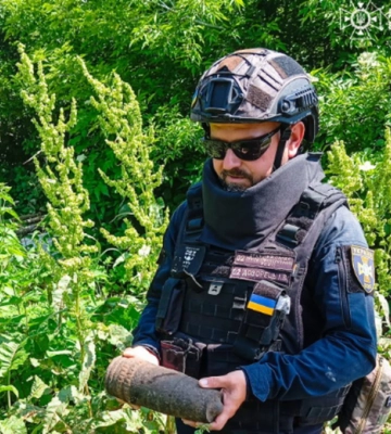На Вінниччині дітлахи виявили снаряд Другої світової